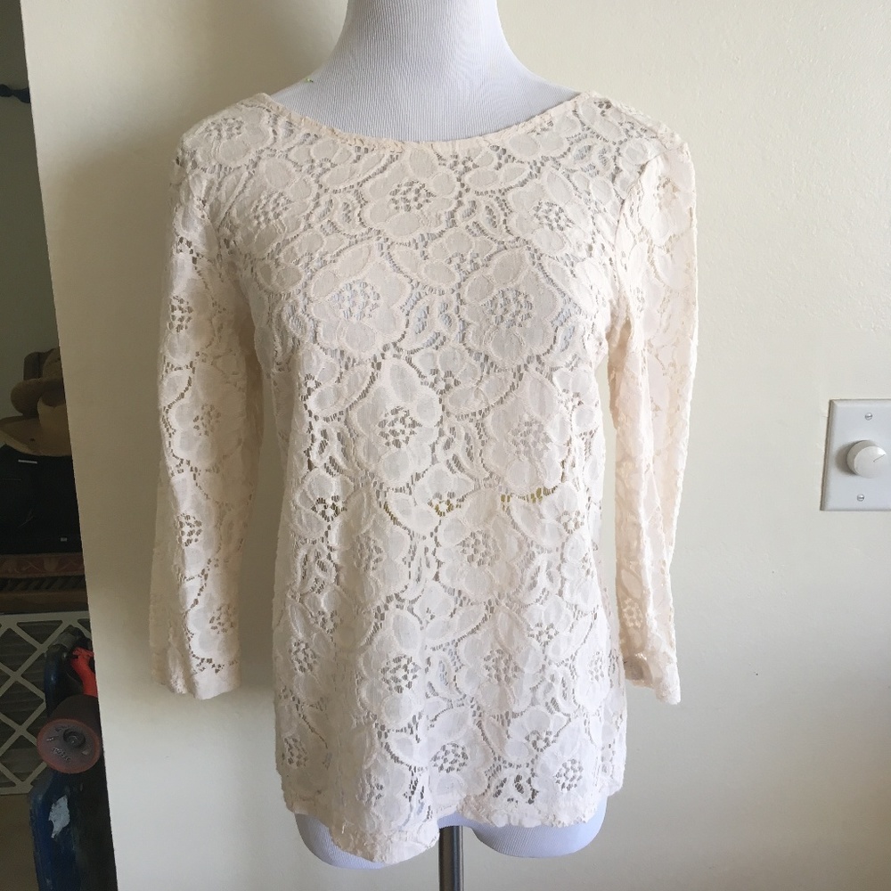 vintage lace shirt